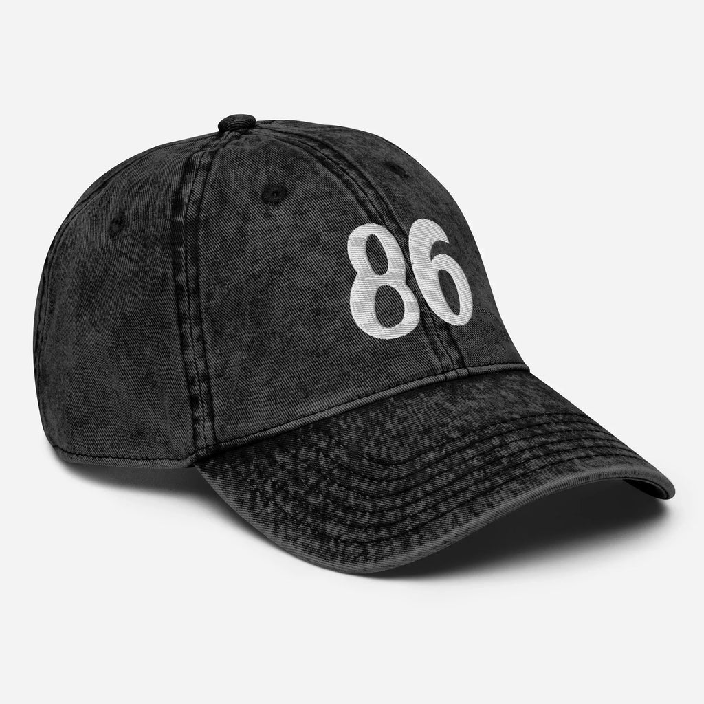 86 Chef Vintage Cotton Twill Hat [Embroidered] - Odd Chef