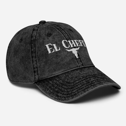 El Chefe Vintage Cotton Twill Cap
