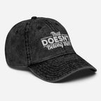 That Doesn't Go There Vintage Cotton Twill Cap [Embroidered] - Odd Chef