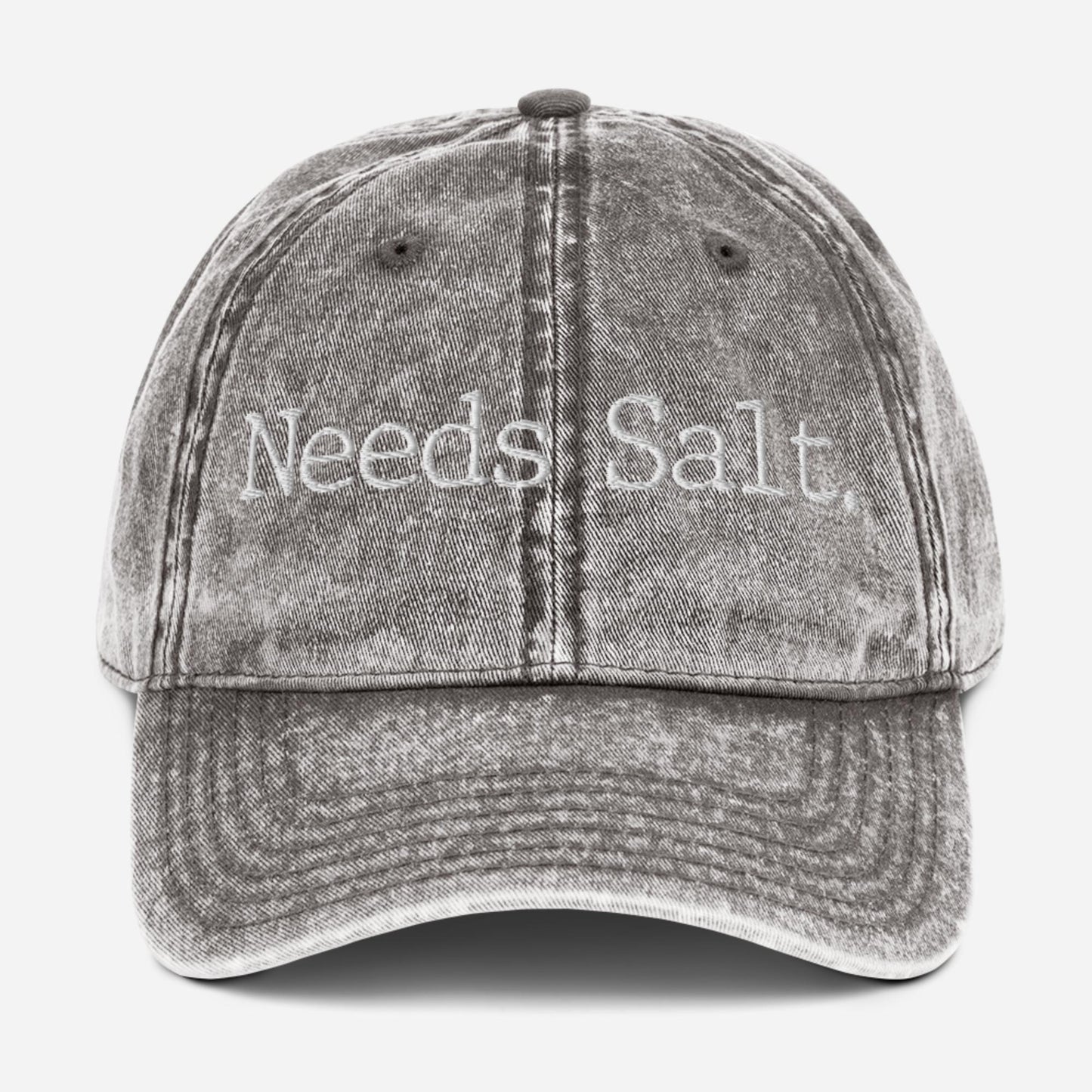 Needs Salt Vintage Cotton Twill Cap