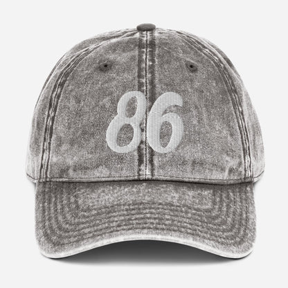 86 Vintage Cotton Twill Cap