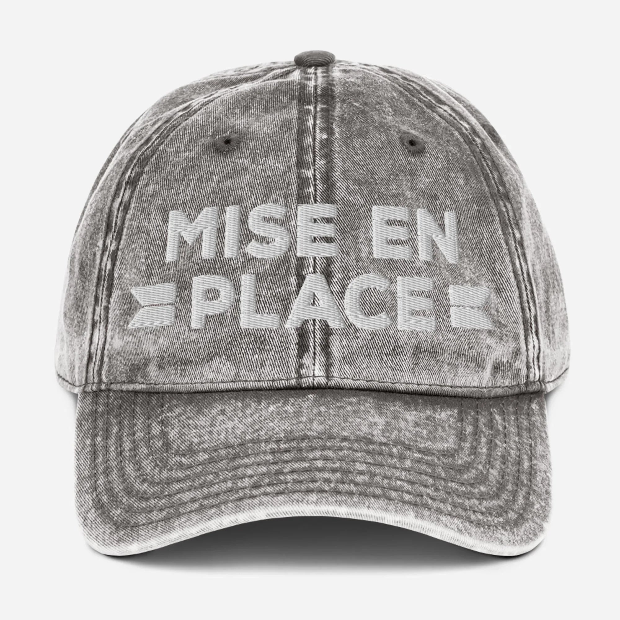 Mise En Place Vintage Cotton Twill Hat [Embroidered] - Odd Chef