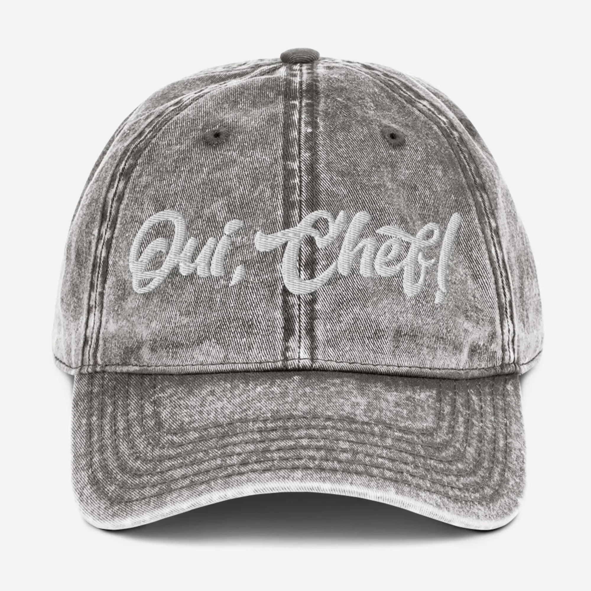 Oui Chef Vintage Cotton Twill Hat [Embroidered] - Odd Chef