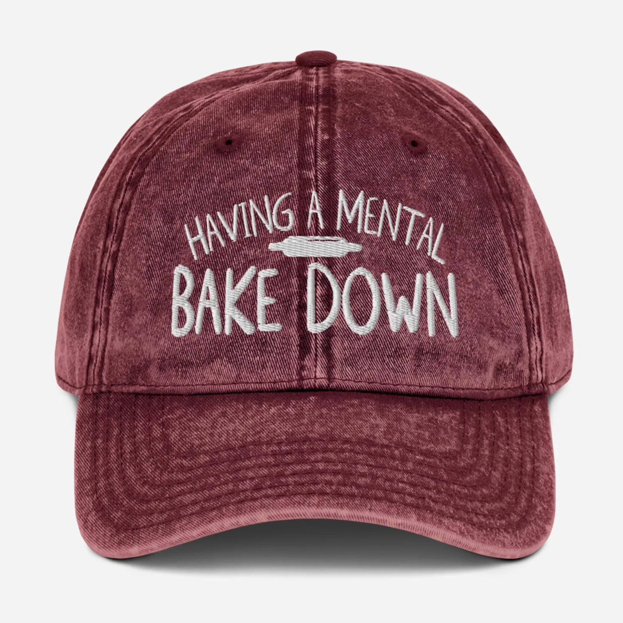 Mental Bake Down Vintage Cotton Twill Hat [Embroidered] - Odd Chef