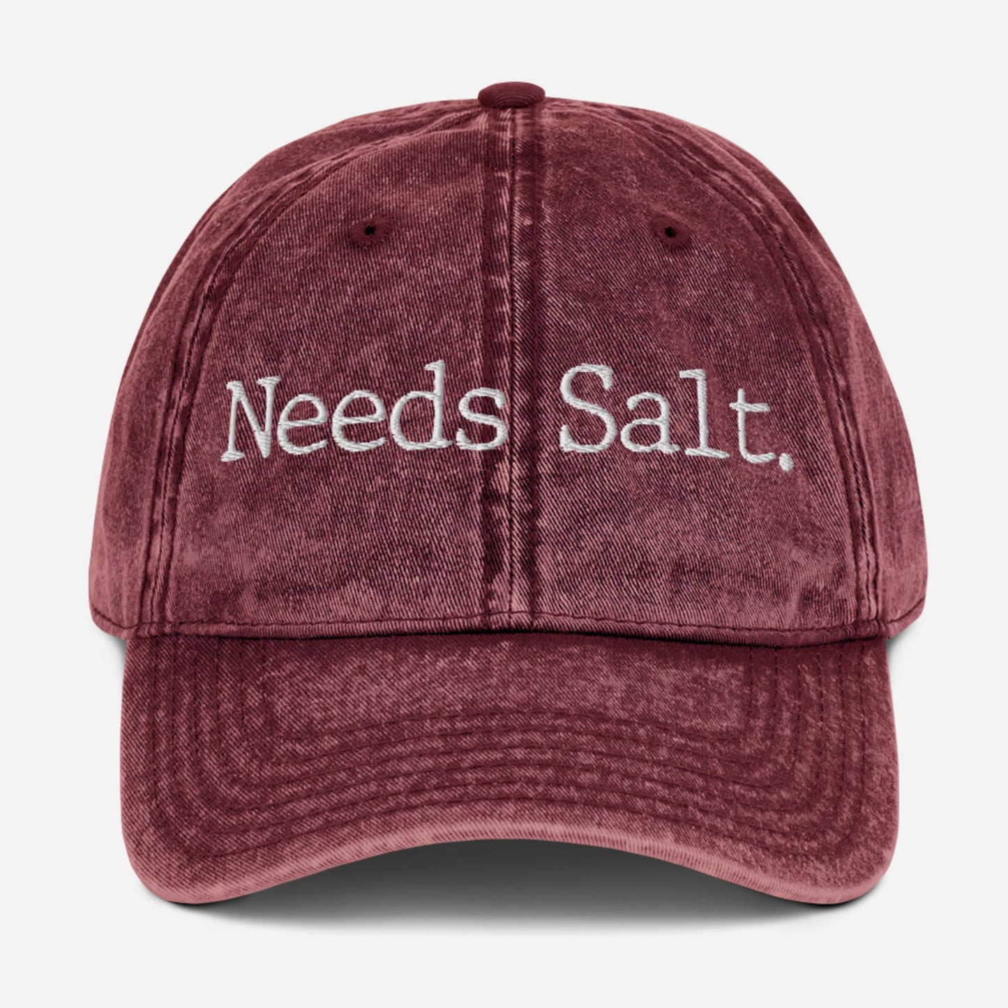 Needs Salt Vintage Cotton Twill Cap