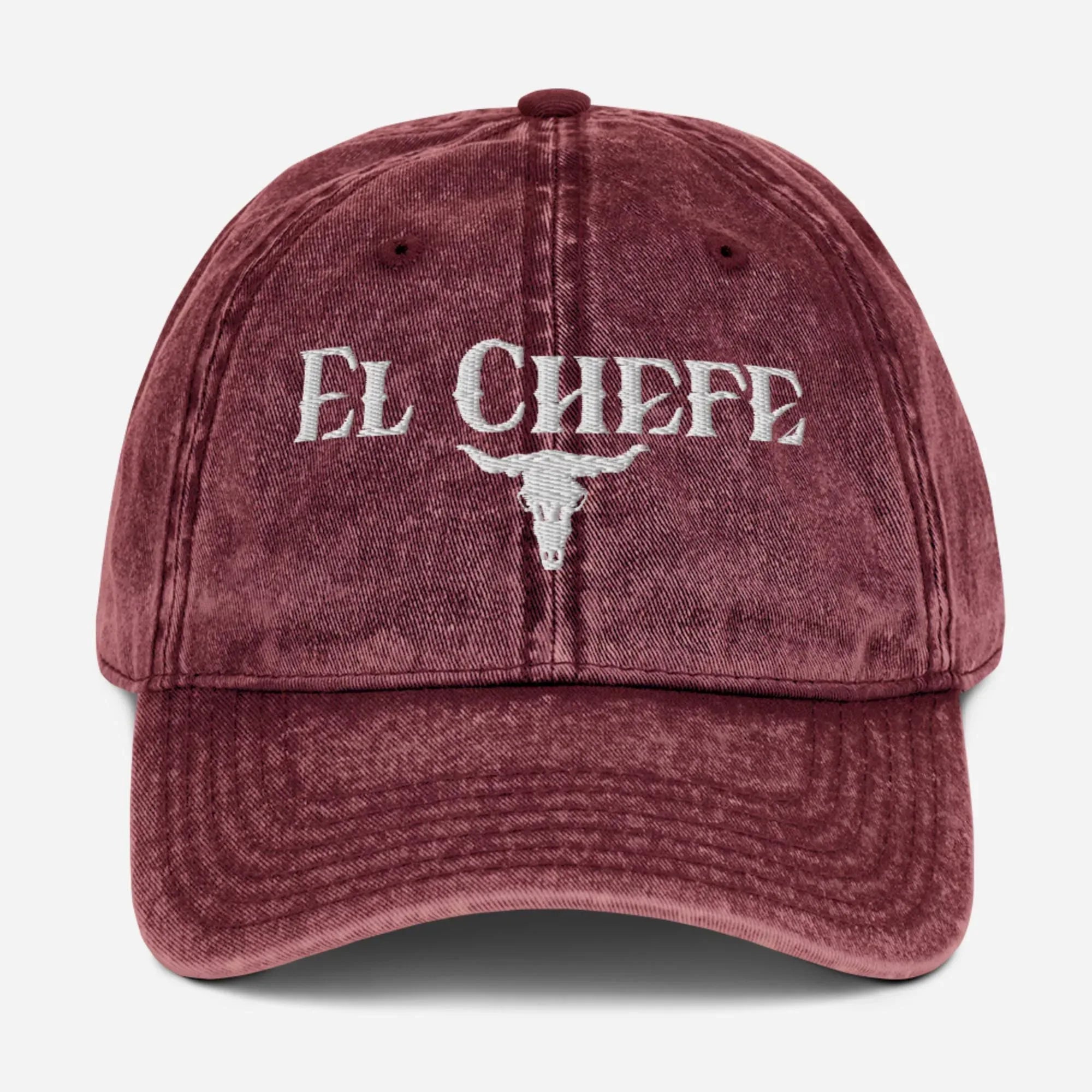 El Chefe Vintage Cotton Twill Cap [Embroidered] - Odd Chef