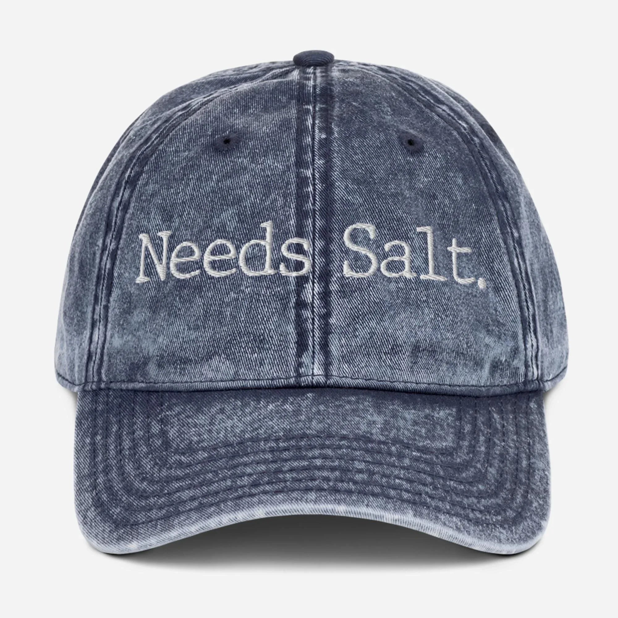 Needs Salt Vintage Cotton Twill Hat [Embroidered] - Odd Chef