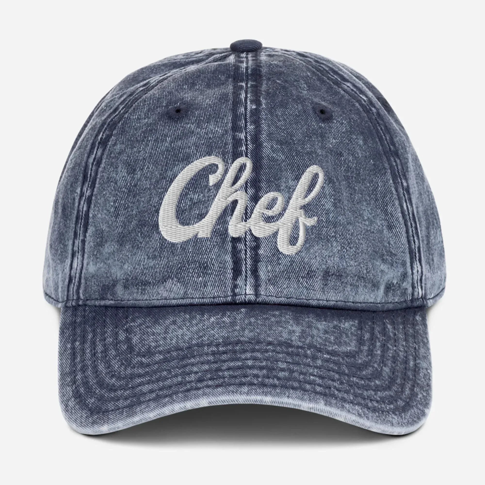 Chef Vintage Cotton Twill Hat [Embroidered] - Odd Chef