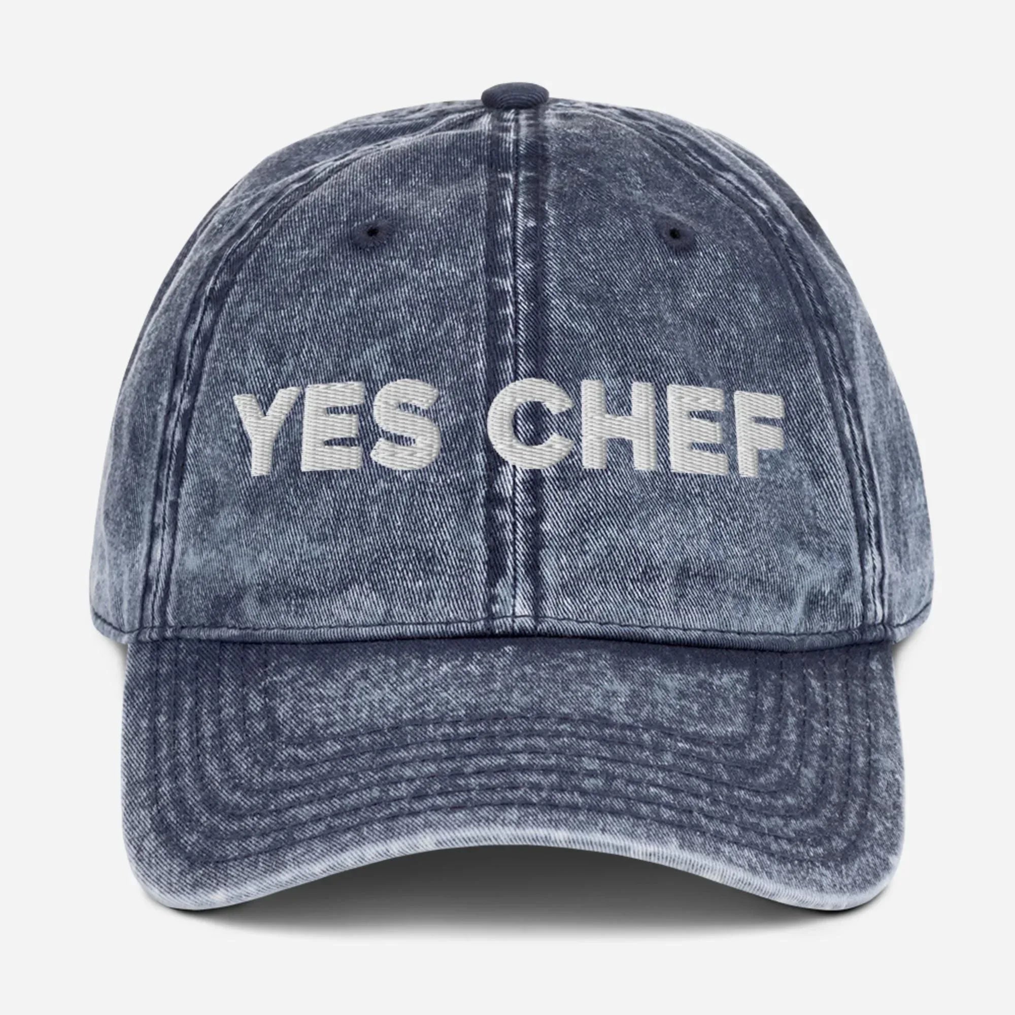 Yes Chef Vintage Cotton Twill Hat [Embroidered] - Odd Chef