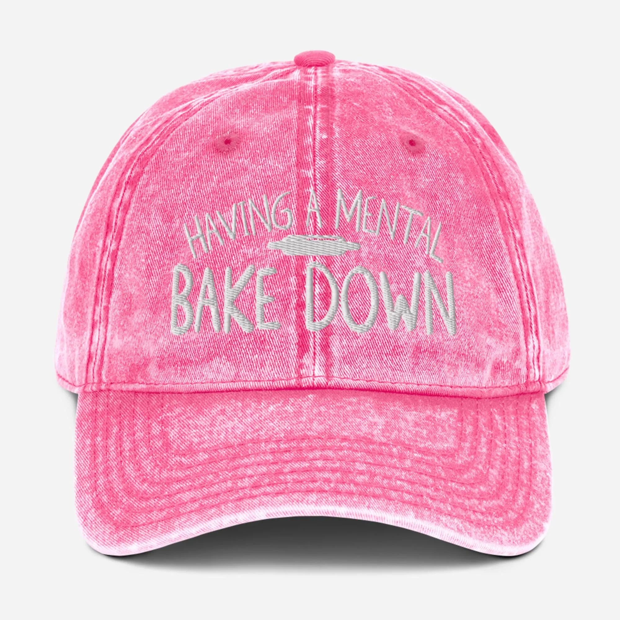 Mental Bake Down Vintage Cotton Twill Hat [Embroidered] - Odd Chef