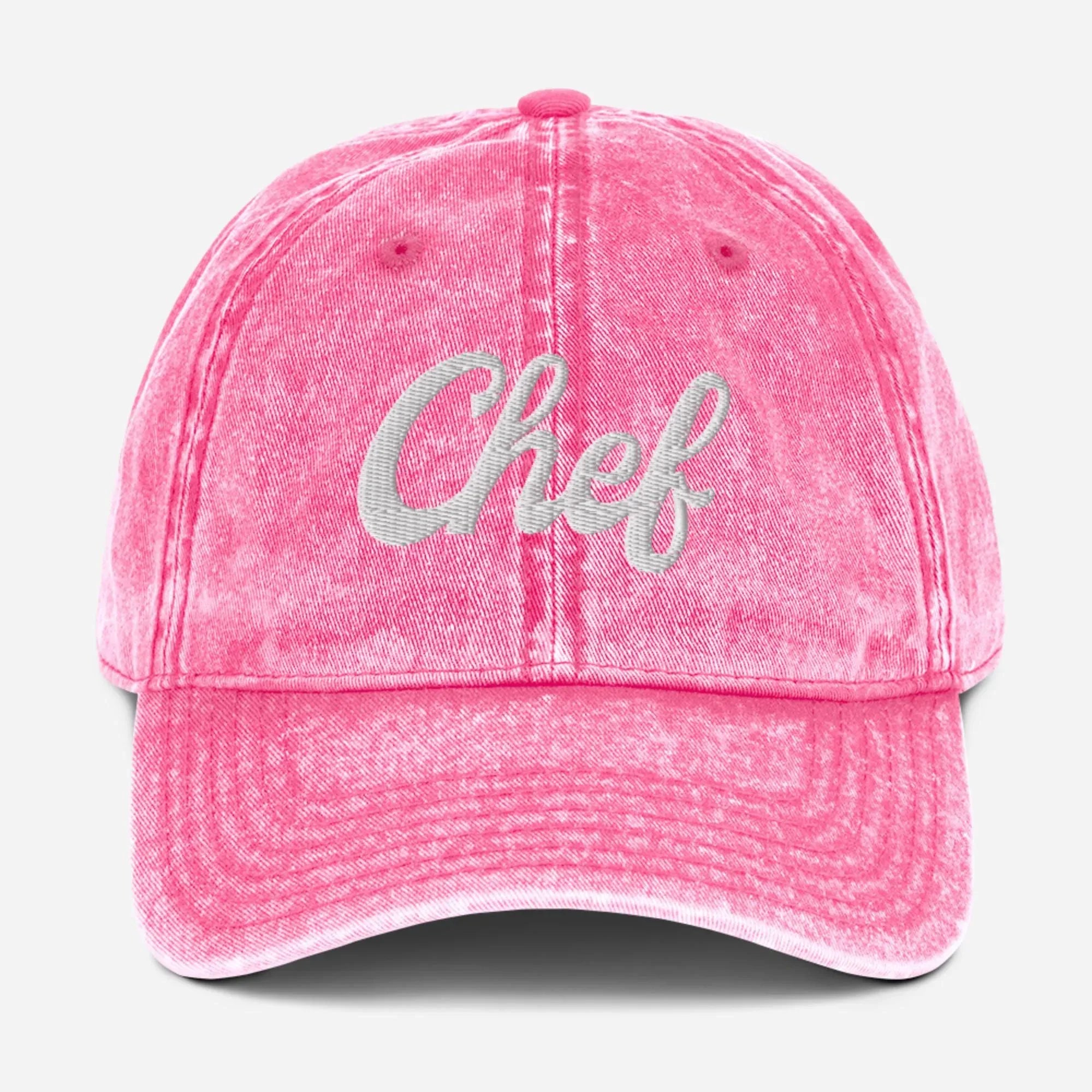 Chef Vintage Cotton Twill Hat [Embroidered] - Odd Chef