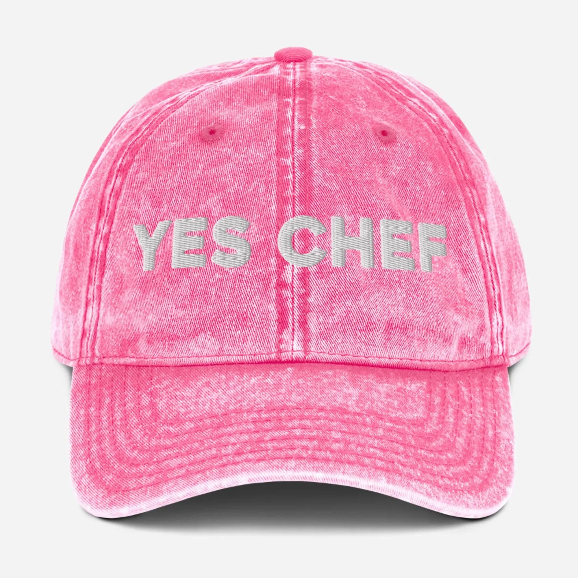 Yes Chef Vintage Cotton Twill Hat [Embroidered] - Odd Chef