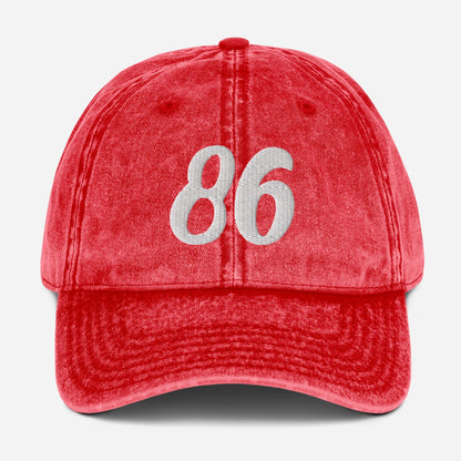 86 Vintage Cotton Twill Cap