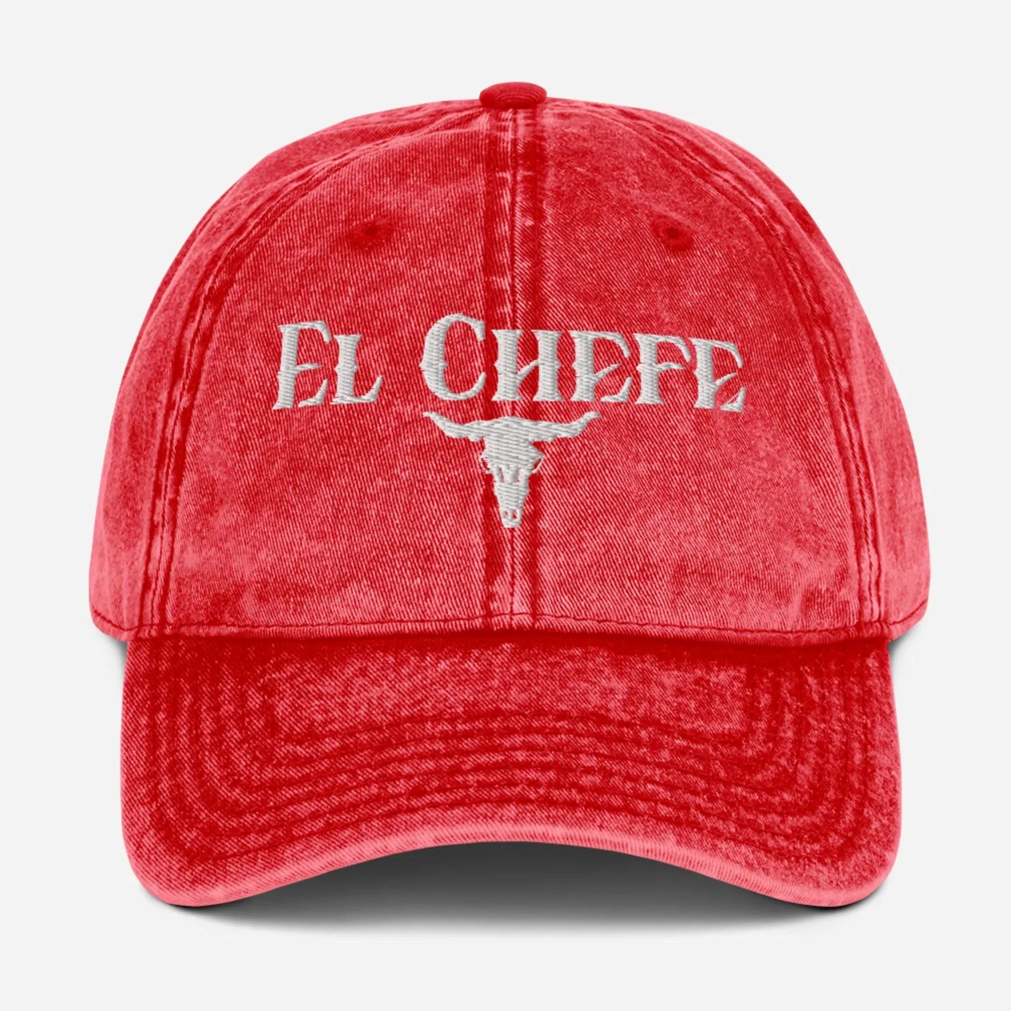 El Chefe Vintage Cotton Twill Cap [Embroidered] - Odd Chef