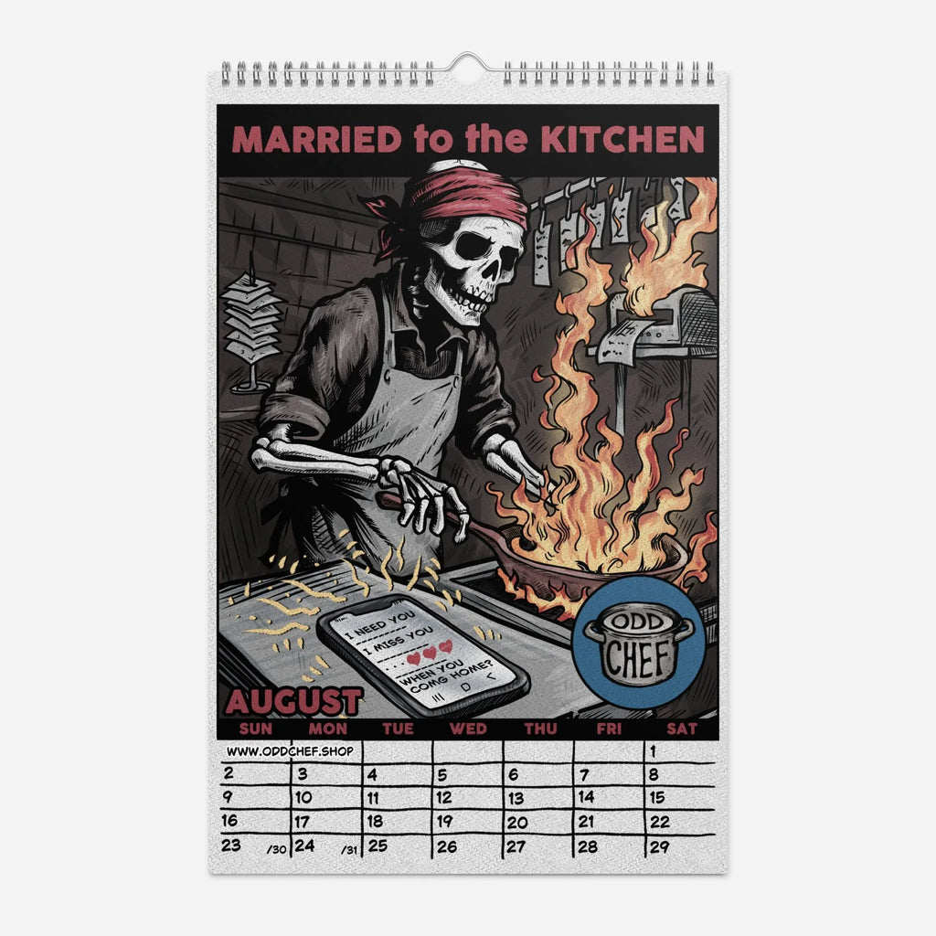 Official Odd Chef Comics Wall calendar (2026) - Odd Chef