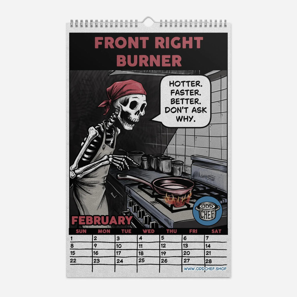 Official Odd Chef Comics Wall calendar (2026) - Odd Chef