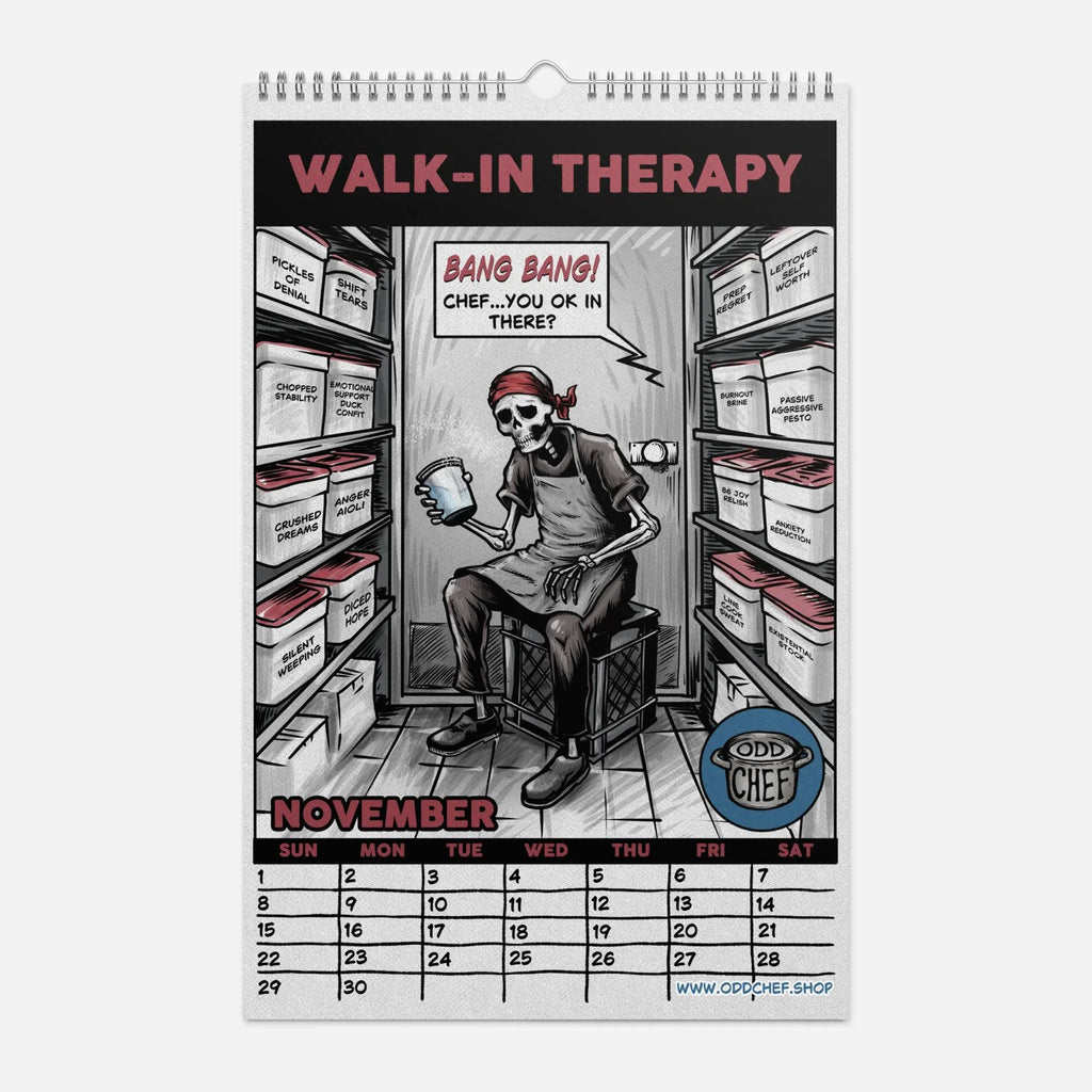 Official Odd Chef Comics Wall calendar (2026) - Odd Chef
