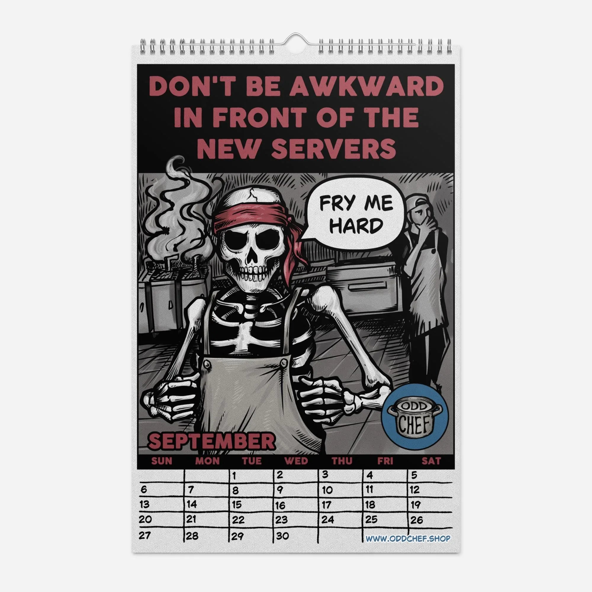 Official Odd Chef Comics Wall calendar (2026) - Odd Chef