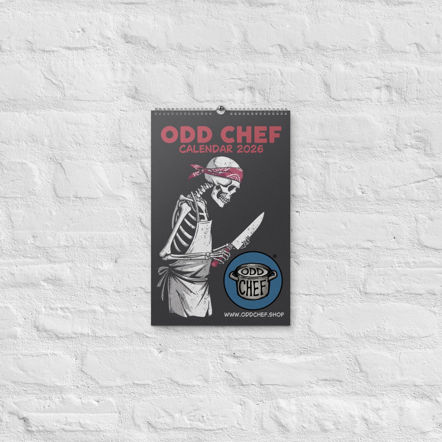 Official Odd Chef Comics Wall calendar (2026)