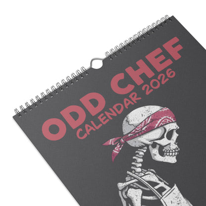 Official Odd Chef Comics Wall calendar (2026)