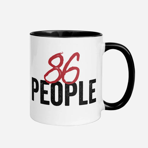 86 People Mug with Color Inside - Odd Chef