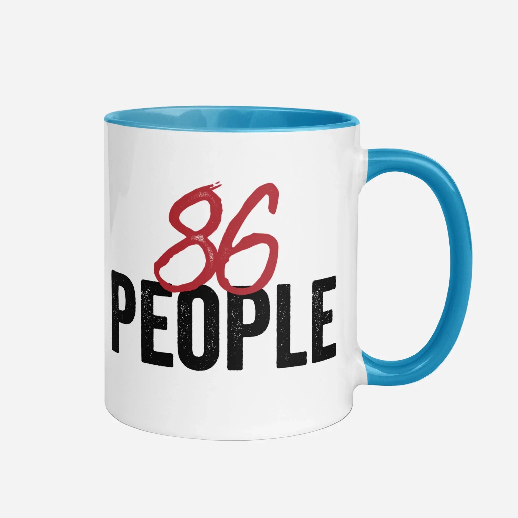 86 People Mug with Color Inside - Odd Chef