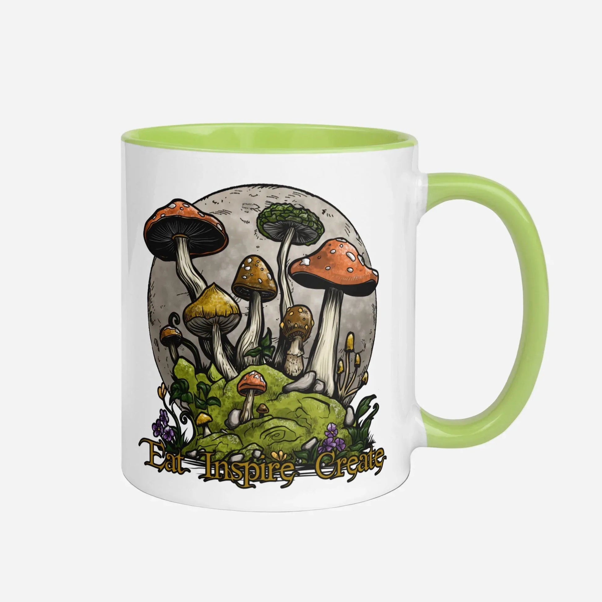 Wild Mushroom Mug with Color Inside - Odd Chef
