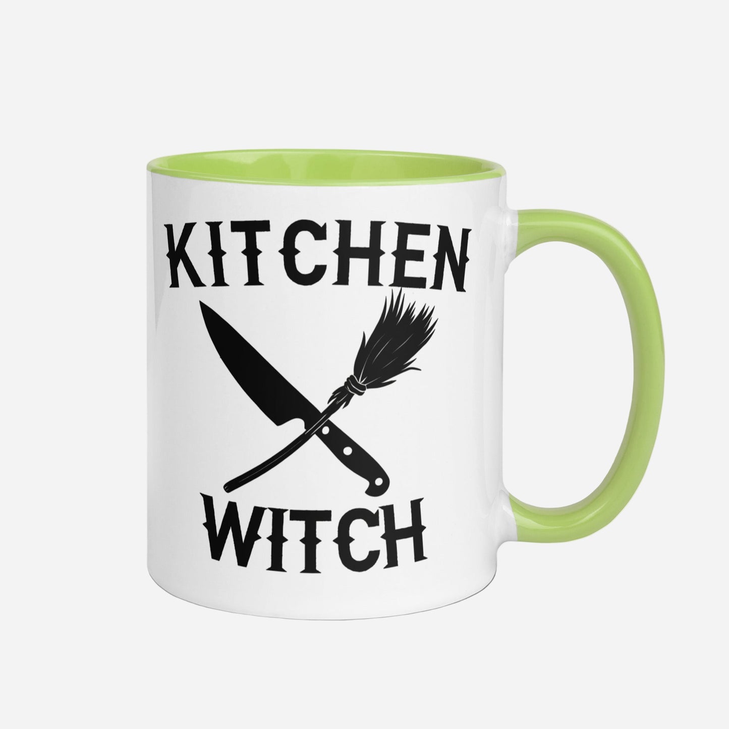 Kitchen Witch Mug with Color Inside