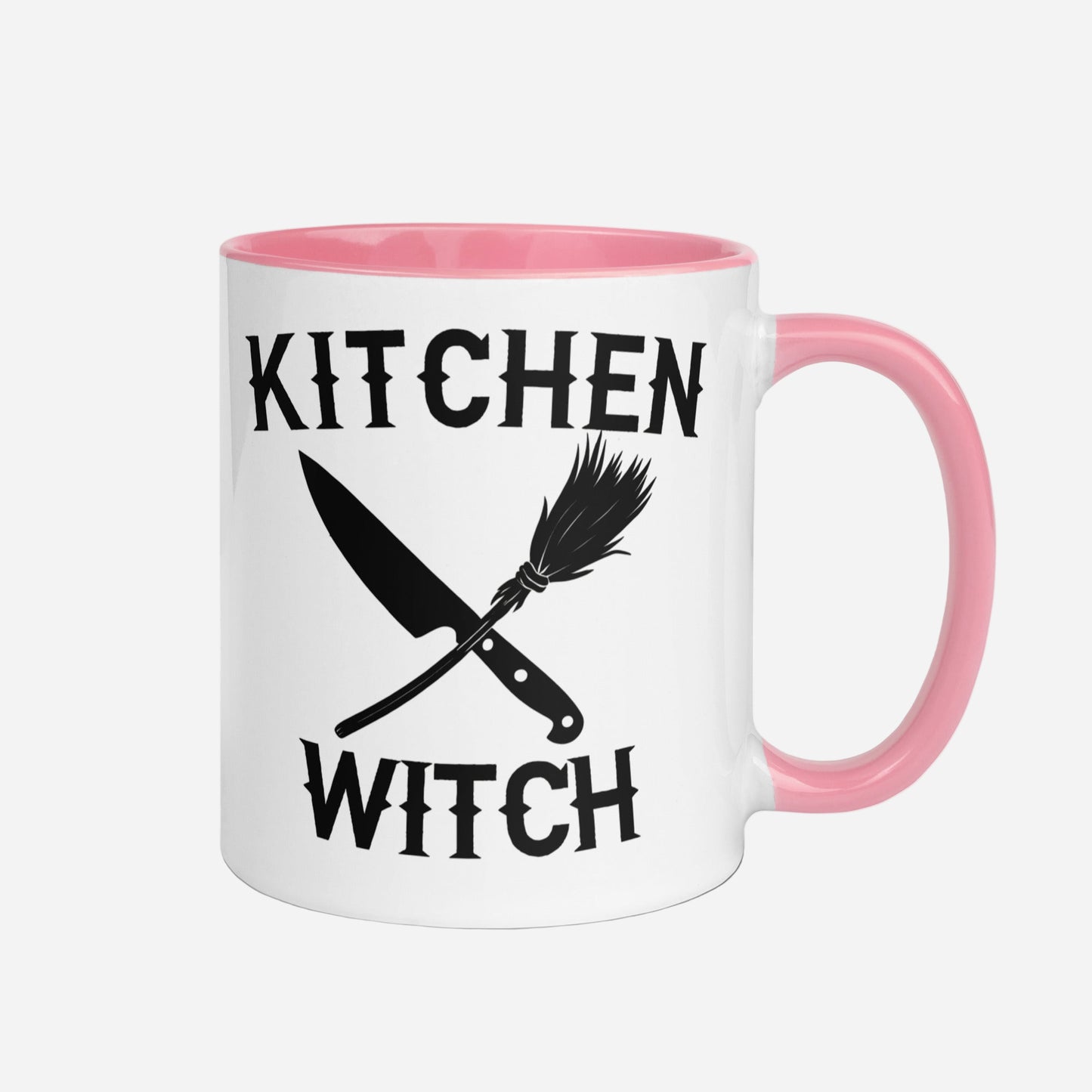 Kitchen Witch Mug with Color Inside