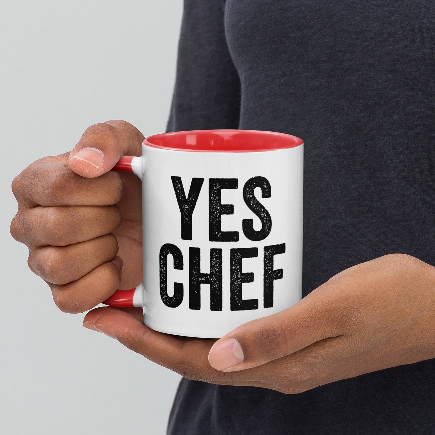 Yes Chef Mug with Color Inside