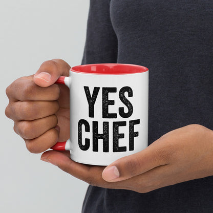 Yes Chef Mug with Color Inside