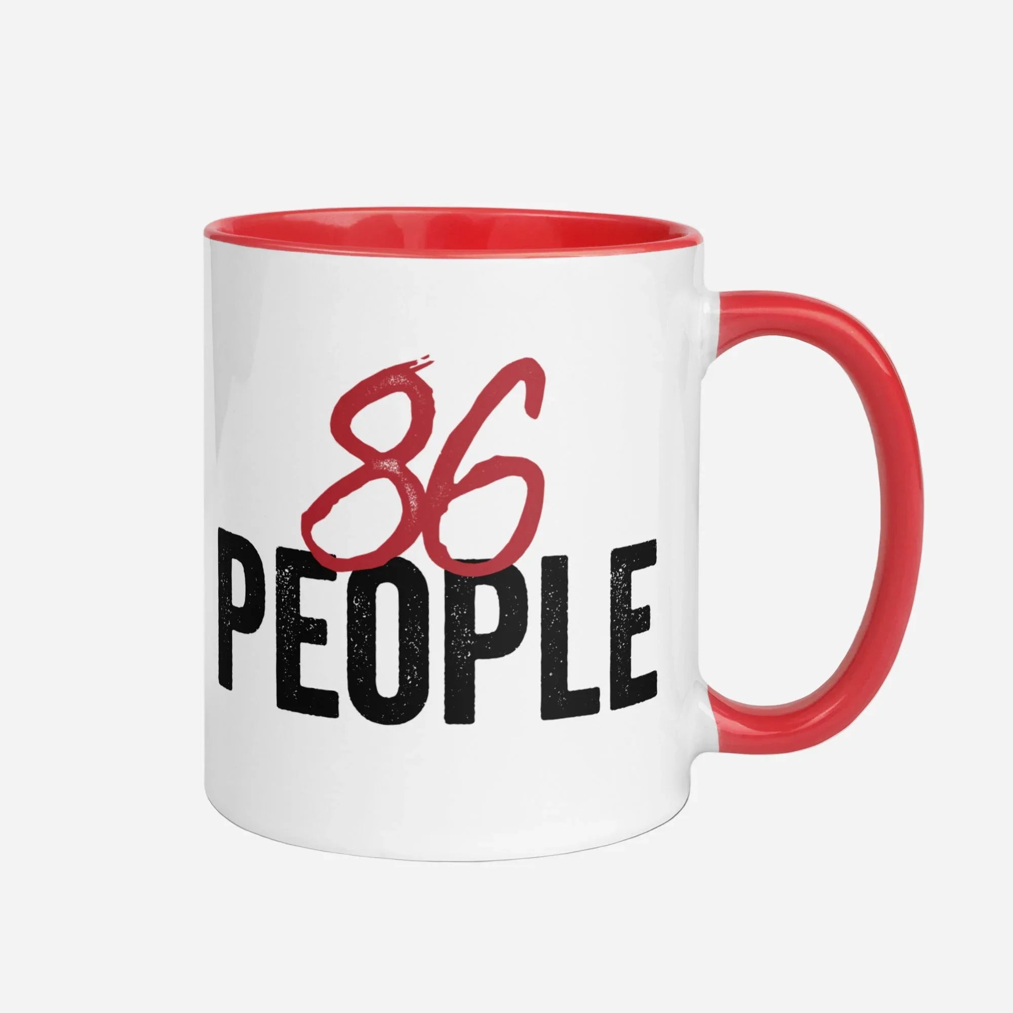 86 People Mug with Color Inside - Odd Chef