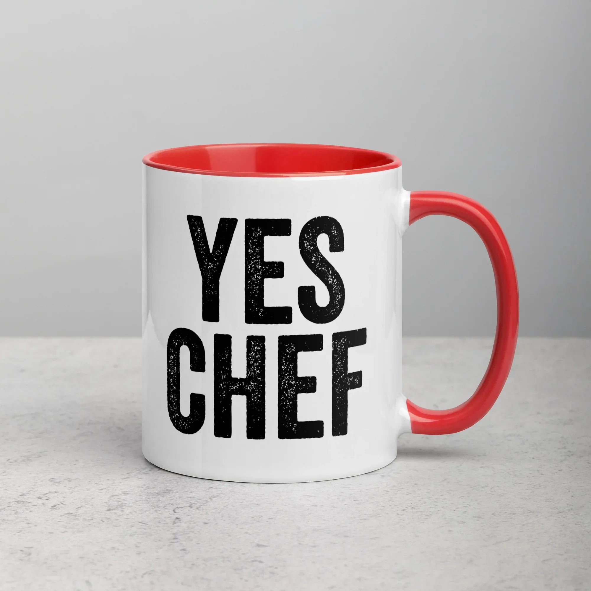 Yes Chef Mug with Color Inside - Odd Chef