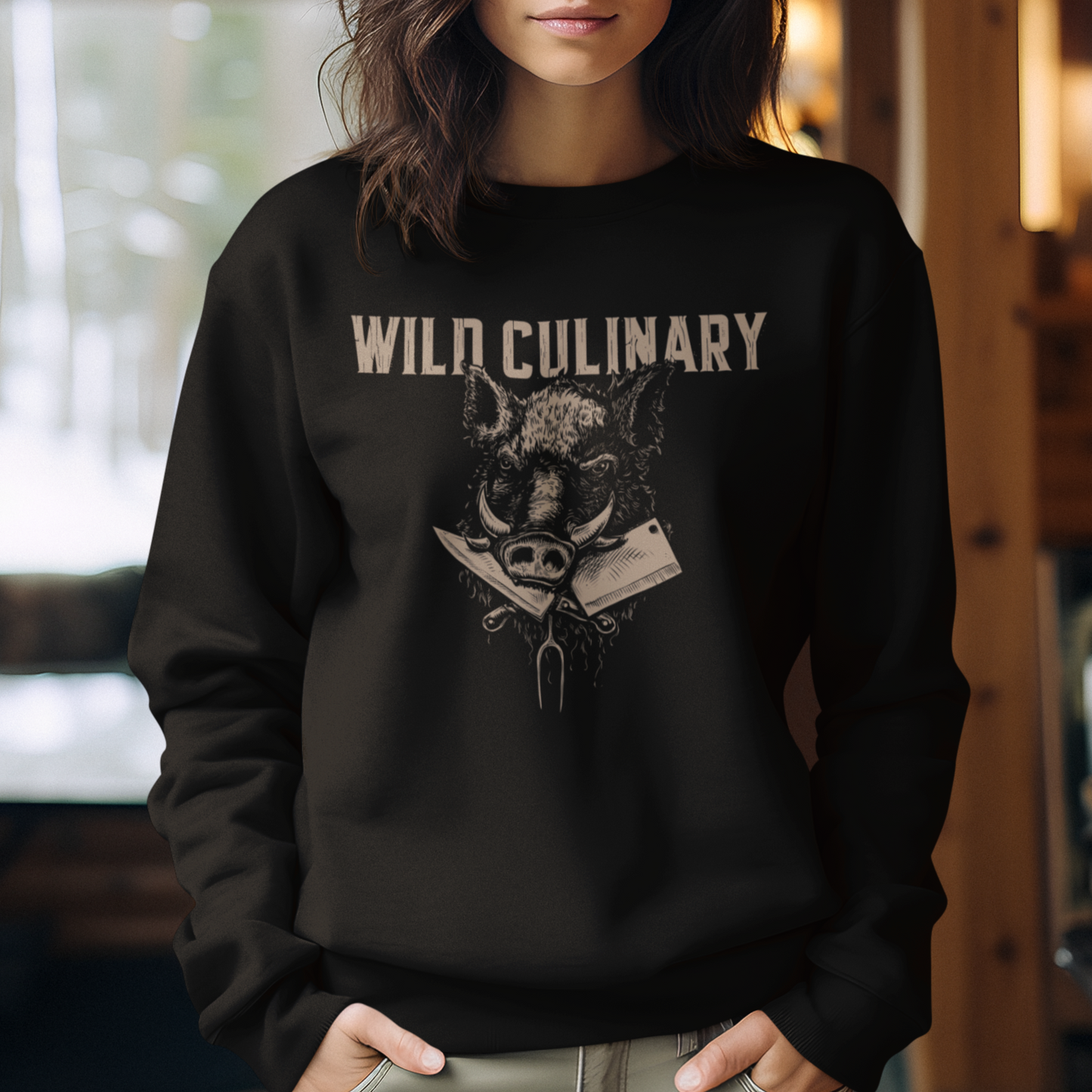 Wild Culinary Boar Sweatshirt