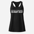 Socially Awkward Women’s Fitted Racerback Tank Top - Odd Chef