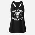 Go Cry in the Walk-In Women’s Fitted Racerback Tank Top - Odd Chef