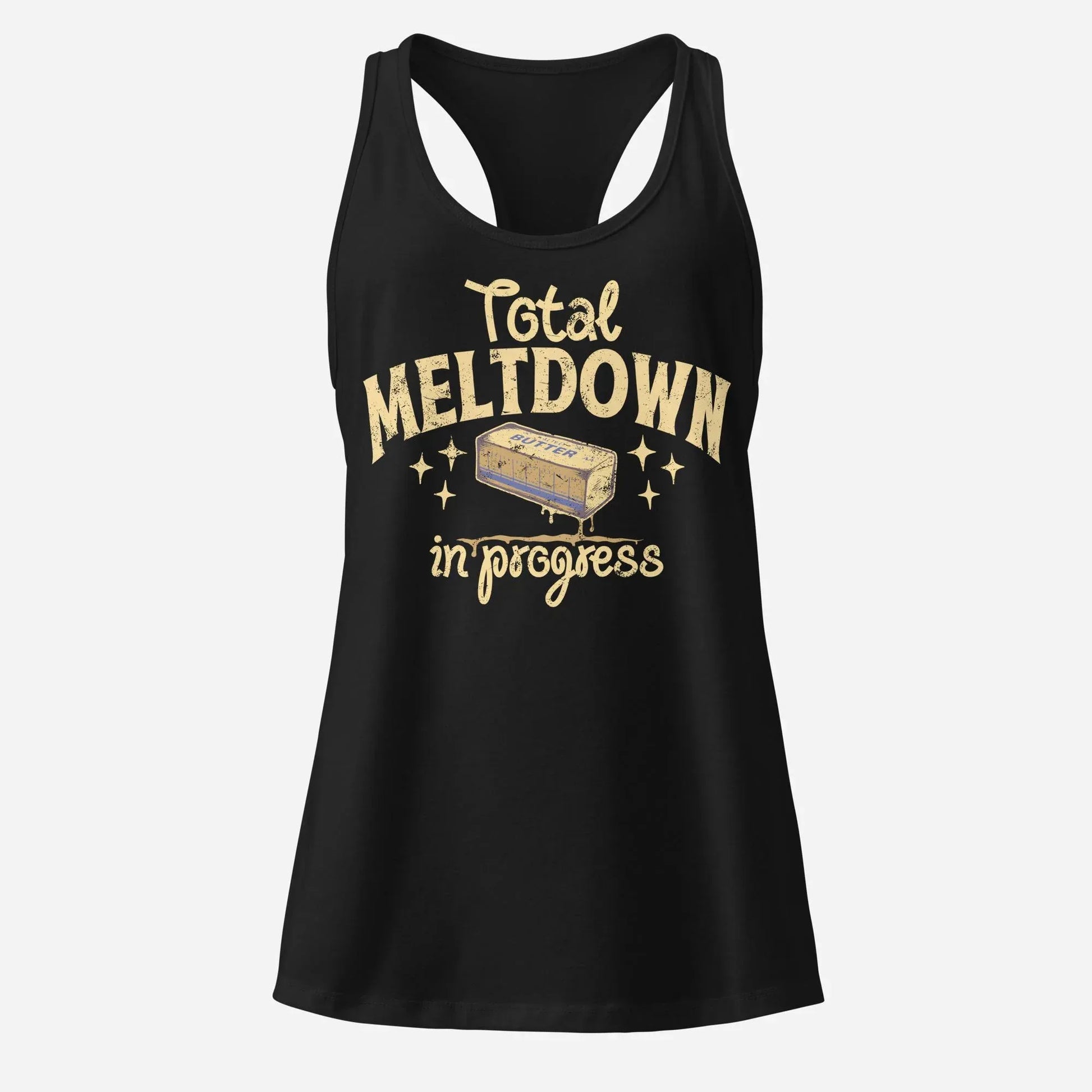 Total Meltdown Women’s fitted Racerback Tank Top - Odd Chef