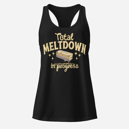 Total Meltdown Women’s fitted Racerback Tank Top - Odd Chef