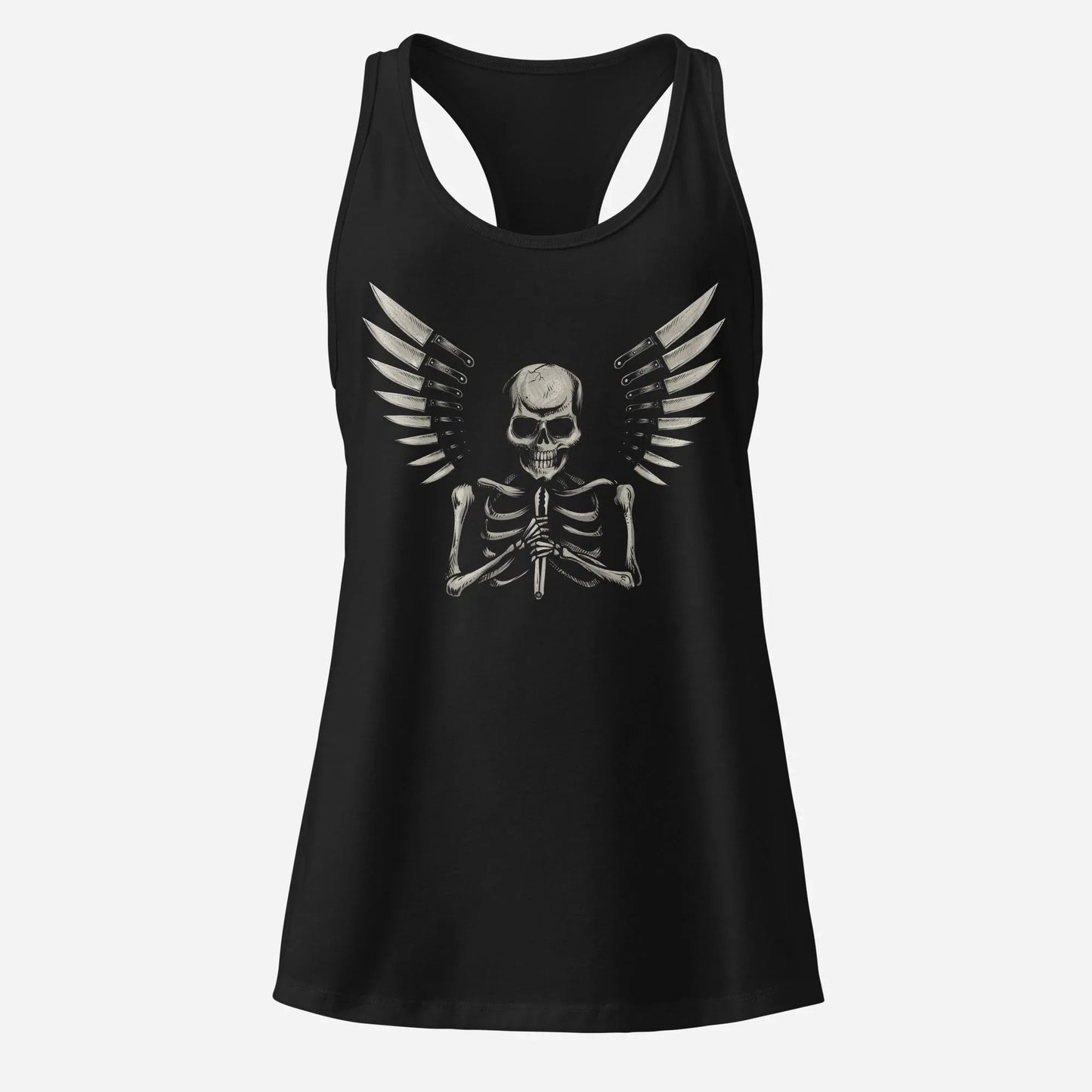 Chef Angel Women’s Fitted Racerback Tank Top