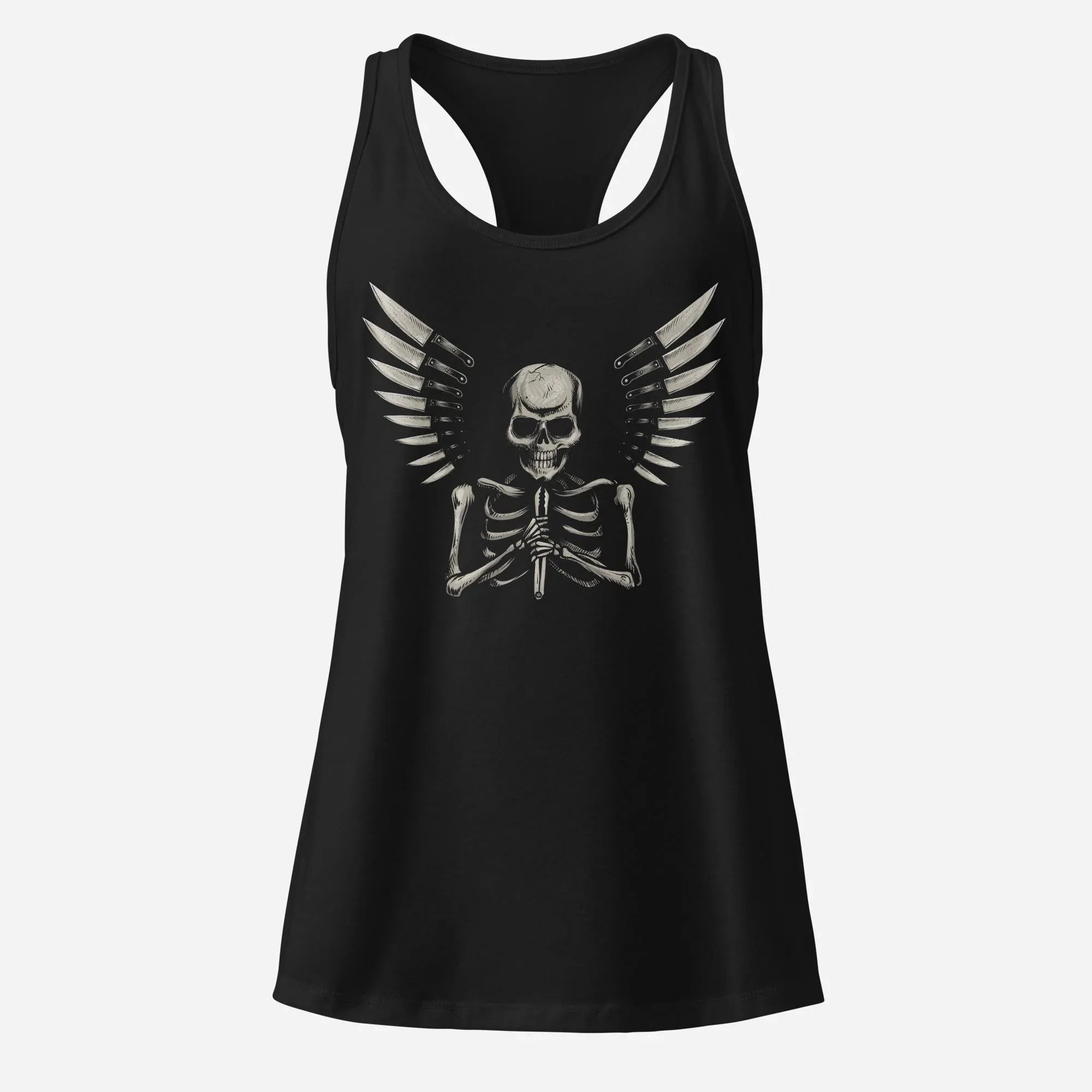 Chef Angel Women’s Fitted Racerback Tank Top