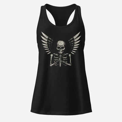 Chef Angel Women’s Fitted Racerback Tank Top