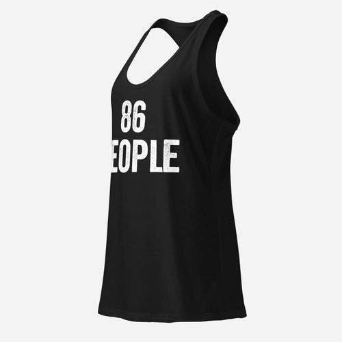 86 People Women’s Fitted Racerback Tank Top - Odd Chef