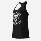 Go Cry in the Walk-In Women’s Fitted Racerback Tank Top - Odd Chef
