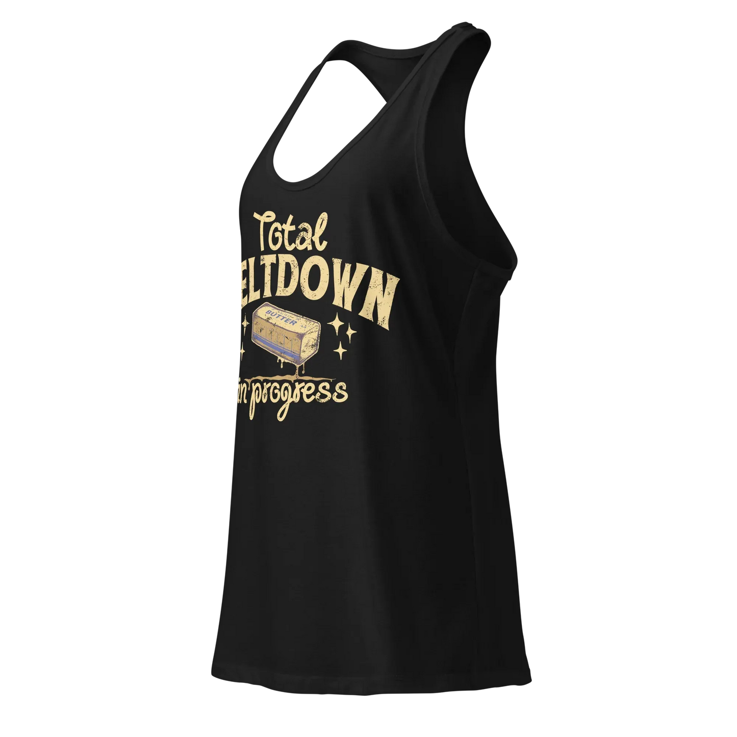 Total Meltdown Women’s fitted Racerback Tank Top - Odd Chef