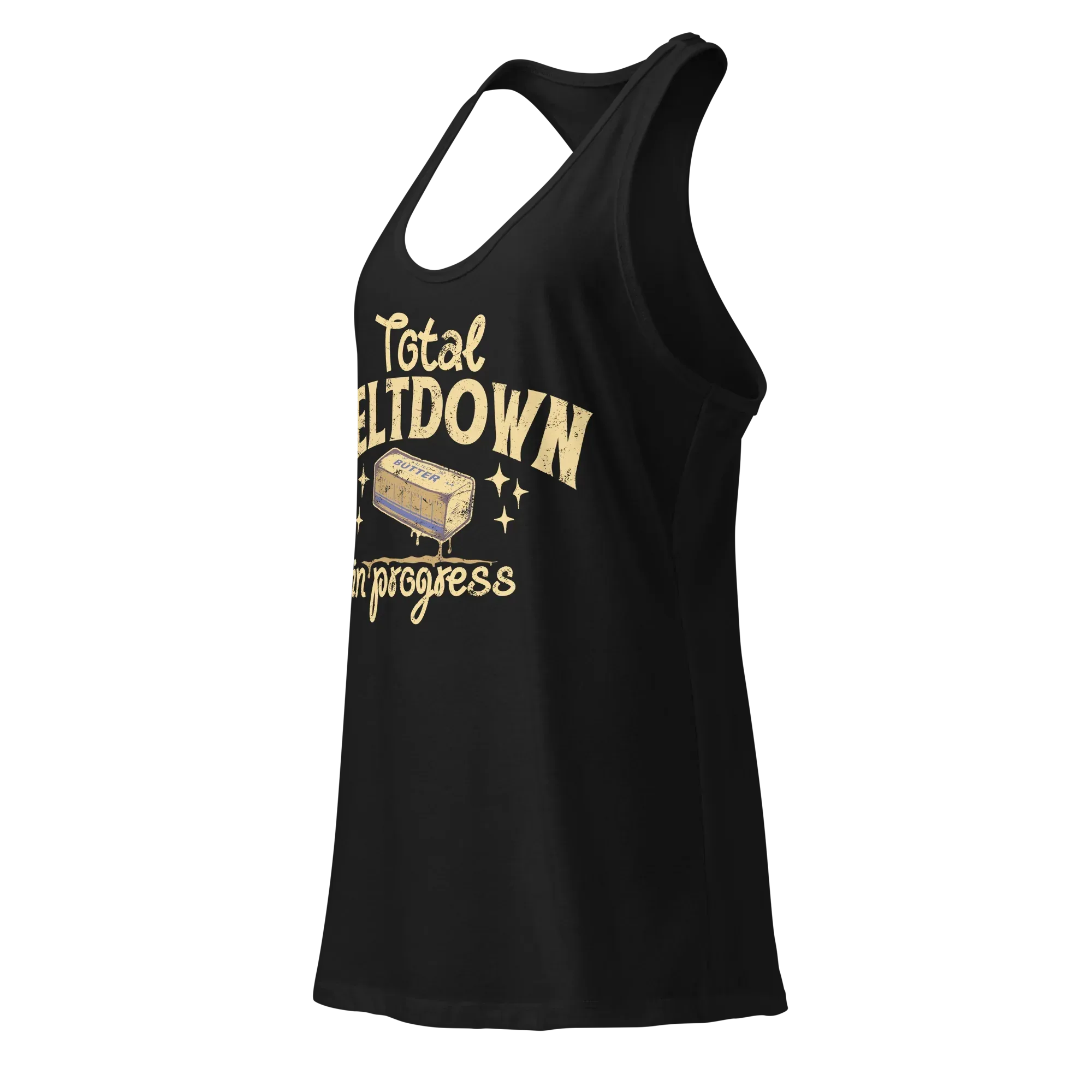 Total Meltdown Women’s fitted Racerback Tank Top - Odd Chef