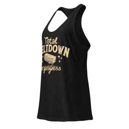 Total Meltdown Women’s fitted Racerback Tank Top - Odd Chef