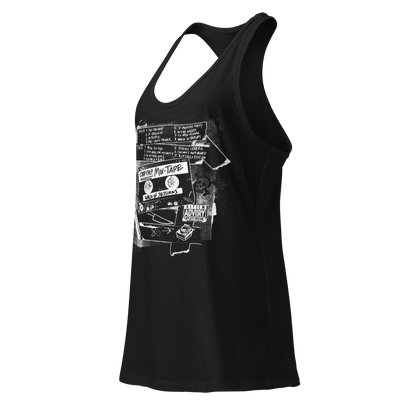 Odd Chef Mix Tape Women’s Racerback Tank Top