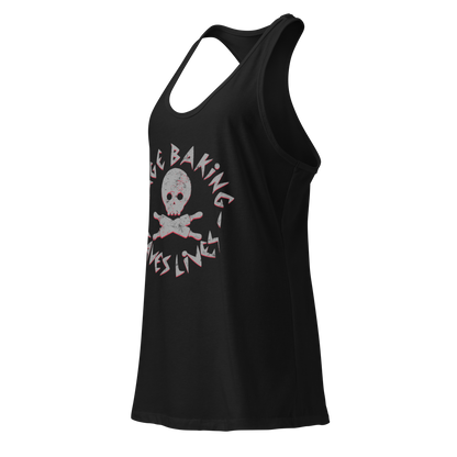 Rage Baking Y2K Women’s Fitted Racerback Tank