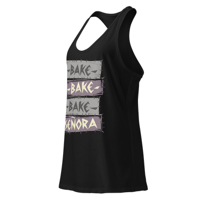 Bake Senora Women’s Fitted Racerback Tank Top