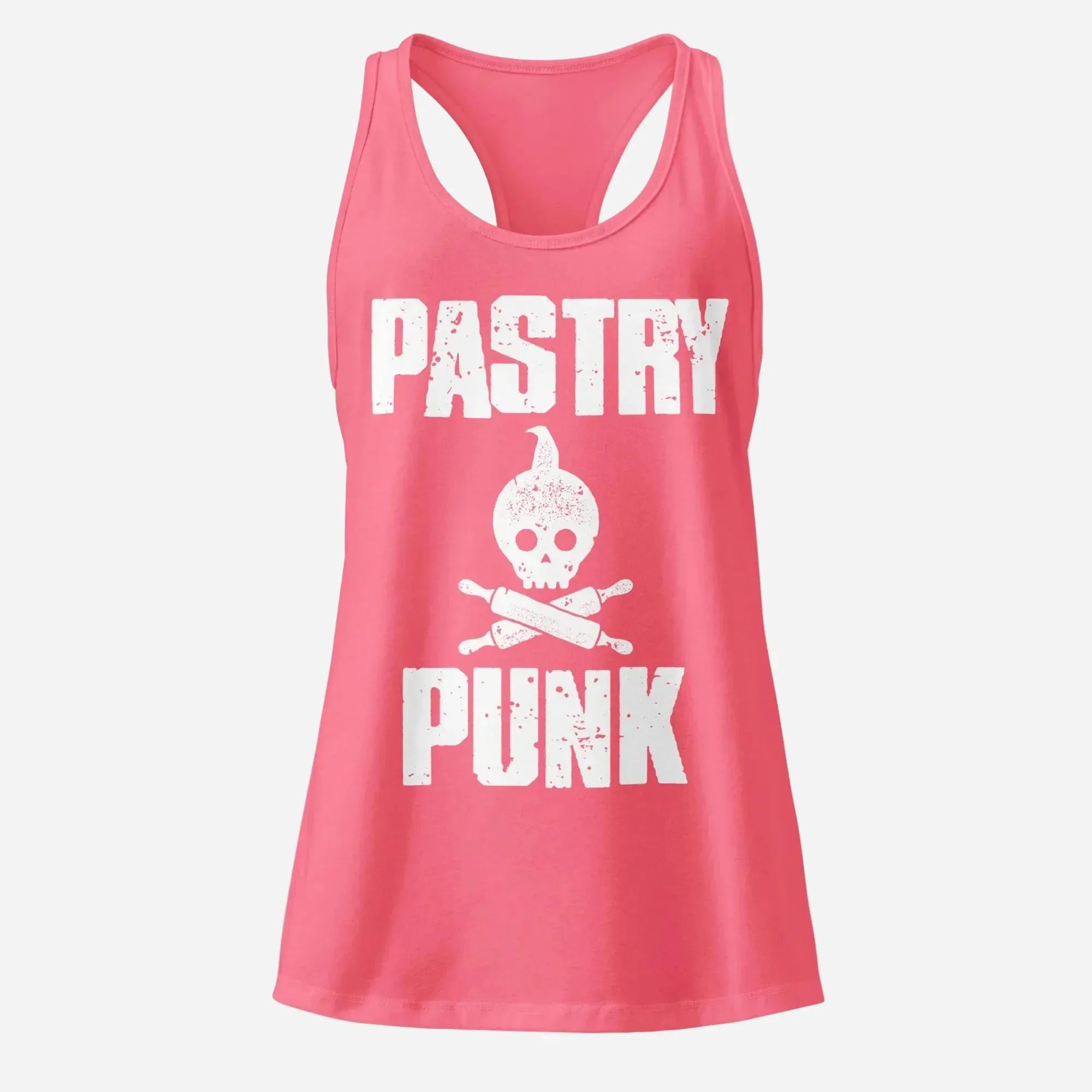 Pastry Punk Women’s Fitted Racerback Tank Top - Odd Chef